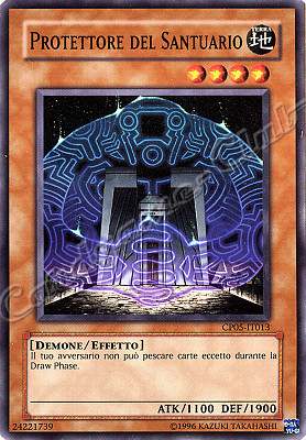 CP05-IT013 Protettore del Santuario comune Unlimited (IT) -NEAR MINT-