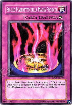 CP05-IT019 Sigillo Maledetto della Magia Proibita comune Unlimited (IT) -NEAR MINT-