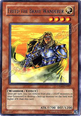 CP04-EN007 Freed the Brave Wanderer rara (EN) -NEAR MINT-