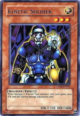 CP04-EN010 Kinetic Soldier rara (EN) -NEAR MINT-