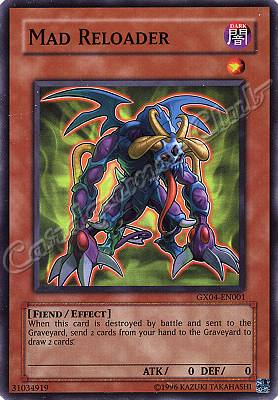 GX04-EN001 Mad Reloader super rara (EN) -NEAR MINT-