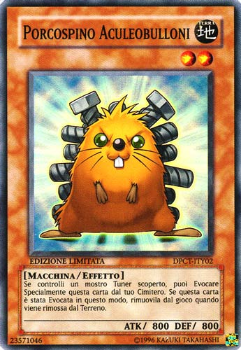 DPCT-ITY02 Porcospino Aculeobulloni super rara Edizione Limitata (IT) -NEAR MINT-