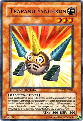 DPCT-ITY04 Trapano Synchro ultra rara Edizione Limitata (IT)  -PLAYED-