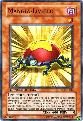 DPCT-ITY07 Mangia-Livello super rara Edizione Limitata (IT) -NEAR MINT-