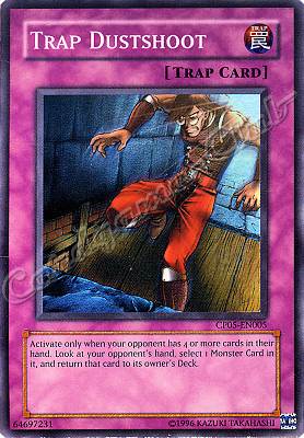 CP05-EN005 Trap Dustshoot super rara (EN) -NEAR MINT-