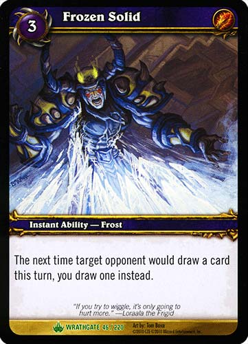 WRATHGATE 046 / 220 Frozen Solid non comune -NEAR MINT-