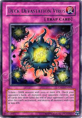 CP05-EN009 Deck Devastation Virus rara (EN) -NEAR MINT-