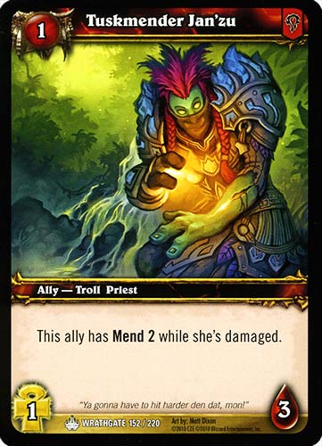 WRATHGATE 152 / 220 Tuskmender Jan'zu comune -NEAR MINT-