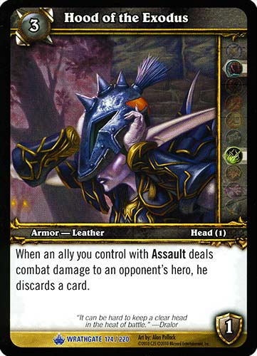 WRATHGATE 174 / 220 Hood of the Exodus rara -NEAR MINT-
