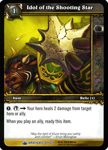 WRATHGATE 181 / 220 Idol of the Shooting Star rara -NEAR MINT-