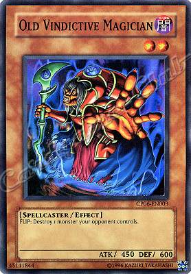 CP06-EN003 Old Vindictive Magician super rara (EN) -NEAR MINT-