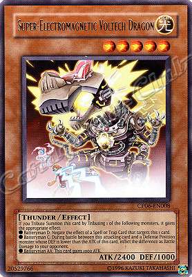 CP06-EN008 Super-Electromagnetic Voltech Dragon rara (EN) -NEAR MINT-