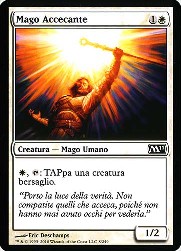 008 / 249 Mago Accecante comune (IT) -NEAR MINT-