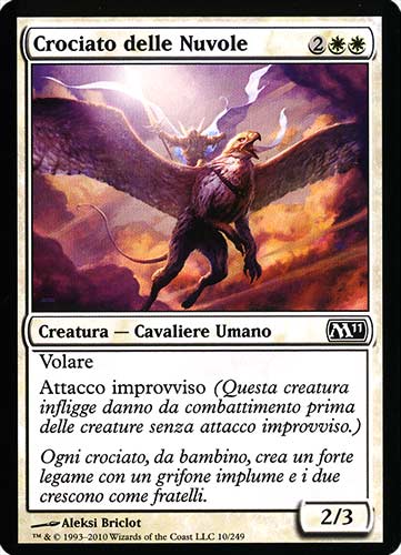 010 / 249 Crociato delle Nuvole comune (IT) -NEAR MINT-