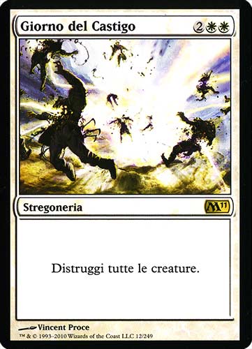 012 / 249 Giorno del Castigo rara (IT) -NEAR MINT-