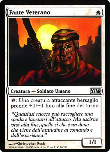 018 / 249 Fante Veterano comune (IT) -NEAR MINT-