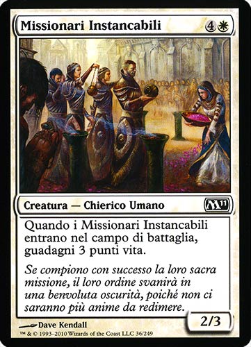 036 / 249 Missionari Instancabili comune (IT) -NEAR MINT-