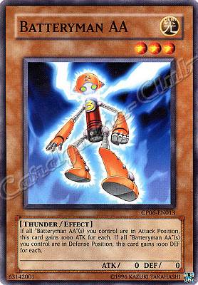 CP06-EN013 Batteryman AA comune (EN) -NEAR MINT-