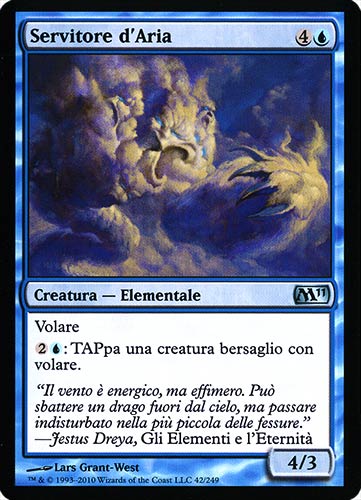 042 / 249 Servitore d'Aria non comune (IT) -NEAR MINT-