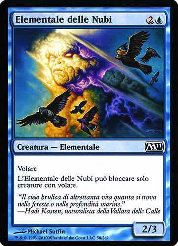 050 / 249 Elementale delle Nubi comune (IT) -NEAR MINT-