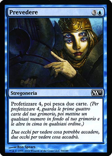 054 / 249 Prevedere comune (IT) -NEAR MINT-