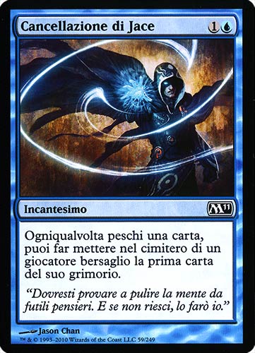 059 / 249 Cancellazione di Jace comune (IT) -NEAR MINT-