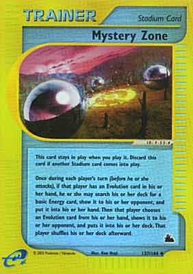 137 / 144 Mystery Zone non comune foil reverse (EN) -NEAR MINT-