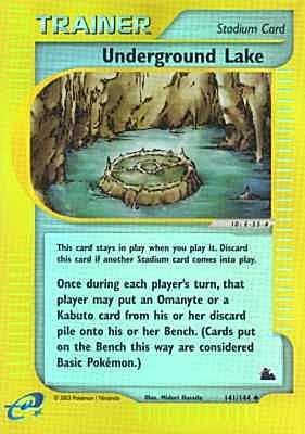 141 / 144 Underground Lake non comune foil reverse (EN) -NEAR MINT-