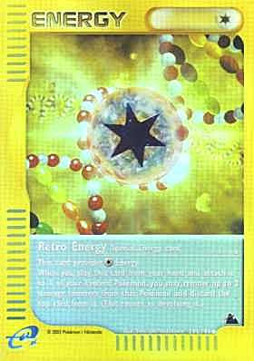 144 / 144 Retro Energy non comune foil reverse (EN) -NEAR MINT-