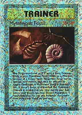 109 / 110 Mysterious Fossil comune foil reverse (EN) -NEAR MINT-