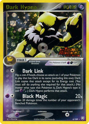 006 / 109 Dark Hypno rara foil speciale (EN) -NEAR MINT-