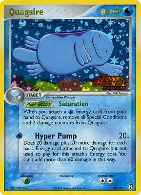 026 / 109 Quagsire rara foil speciale (EN) -NEAR MINT-