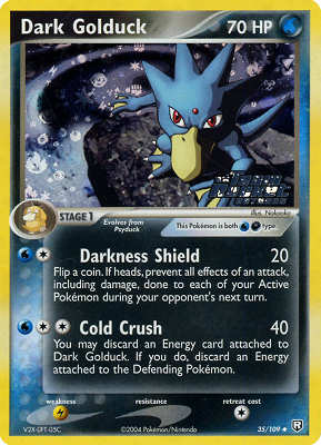 035 / 109 Dark Golduck non comune foil speciale (EN) -NEAR MINT-
