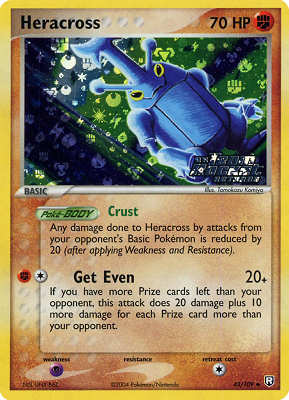 043 / 109 Heracross non comune foil speciale (EN) -NEAR MINT-
