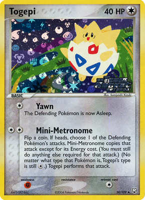 050 / 109 Togepi non comune foil speciale (EN) -NEAR MINT-