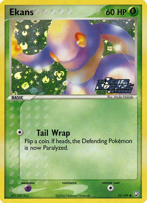 055 / 109 Ekans comune foil speciale (EN) -NEAR MINT-