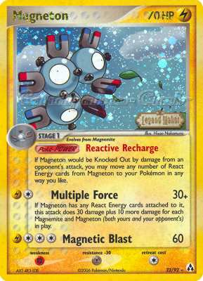 22 / 92 Magneton rara foil speciale (EN) -NEAR MINT-
