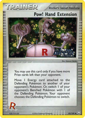 085 / 109 Pow! Hand Extension non comune foil speciale (EN) -NEAR MINT-