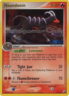 007 / 115 Houndoom rara foil speciale (EN) -NEAR MINT-