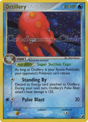 010 / 115 Octillery rara foil speciale (EN) -NEAR MINT-