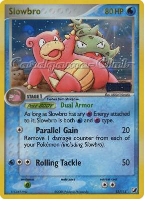 013 / 115 Slowbro rara foil speciale (EN) -NEAR MINT-
