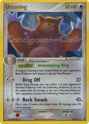018 / 115 Ursaring rara foil speciale (EN) -NEAR MINT-