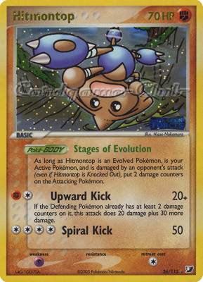 026 / 115 Hitmontop rara foil speciale (EN) -NEAR MINT-