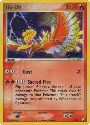 027 / 115 Ho-Oh rara foil speciale (EN) -NEAR MINT-