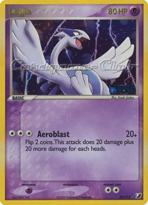 029 / 115 Lugia rara foil speciale (EN) -NEAR MINT-