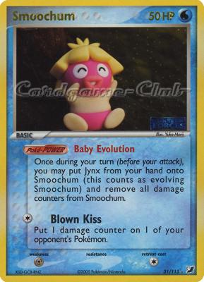 031 / 115 Smoochum rara foil speciale (EN) -NEAR MINT-