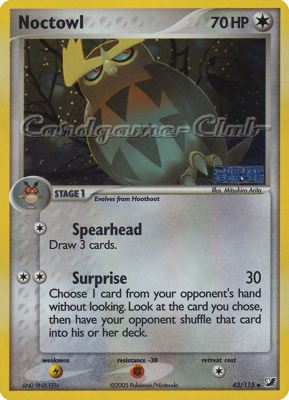 043 / 115 Noctowl non comune foil speciale (EN) -NEAR MINT-