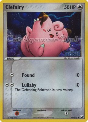 053 / 115 Clefairy comune foil speciale (EN) -NEAR MINT-