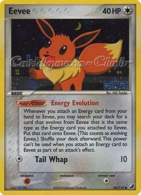 055 / 115 Eevee comune foil speciale (EN) -NEAR MINT-