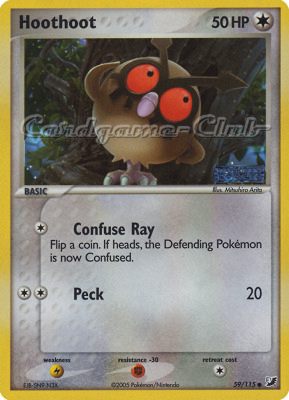 059 / 115 Hoothoot comune foil speciale (EN) -NEAR MINT-
